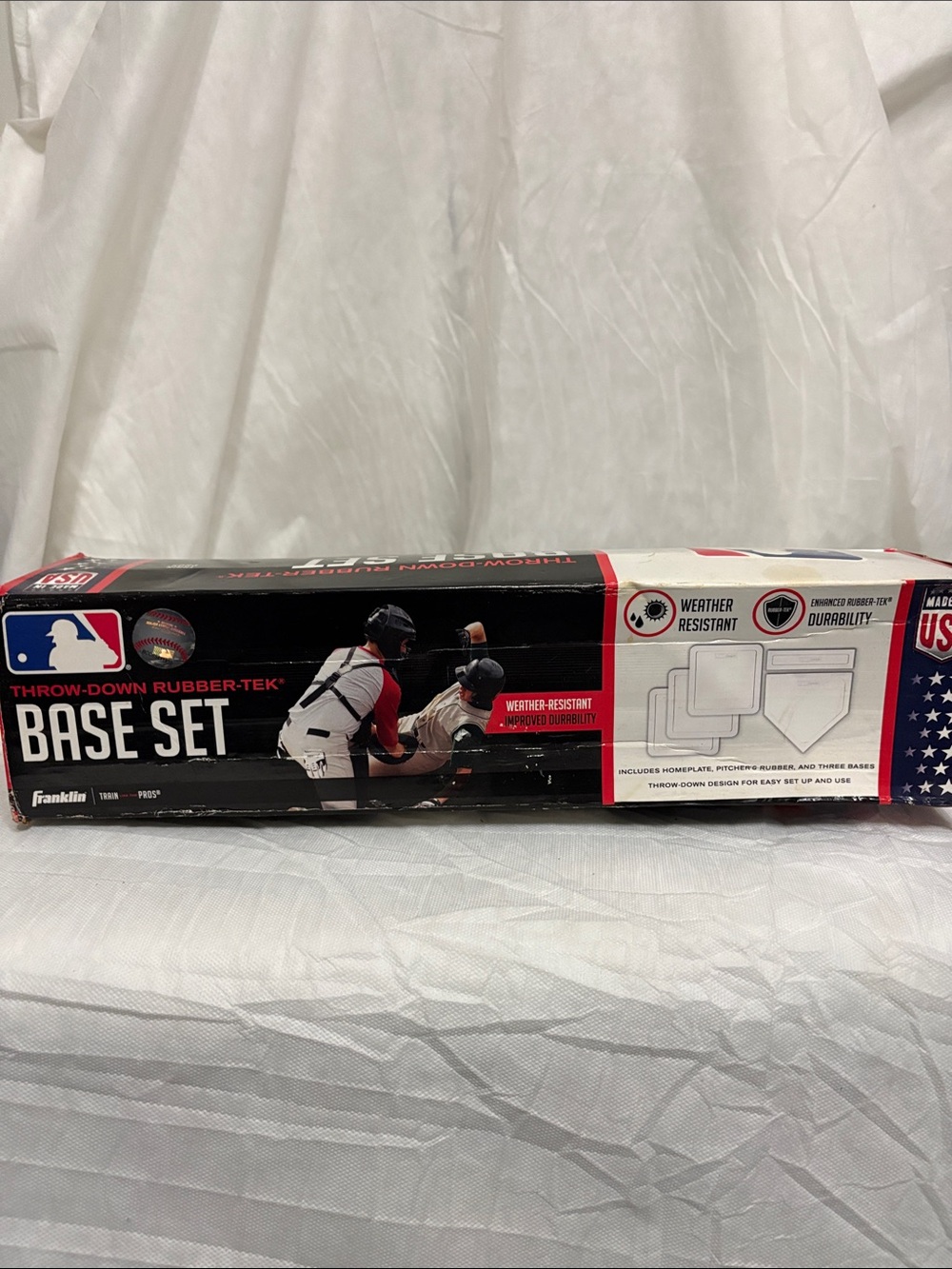 MLB Throw-Down Rubber-Tek Base Set NIB